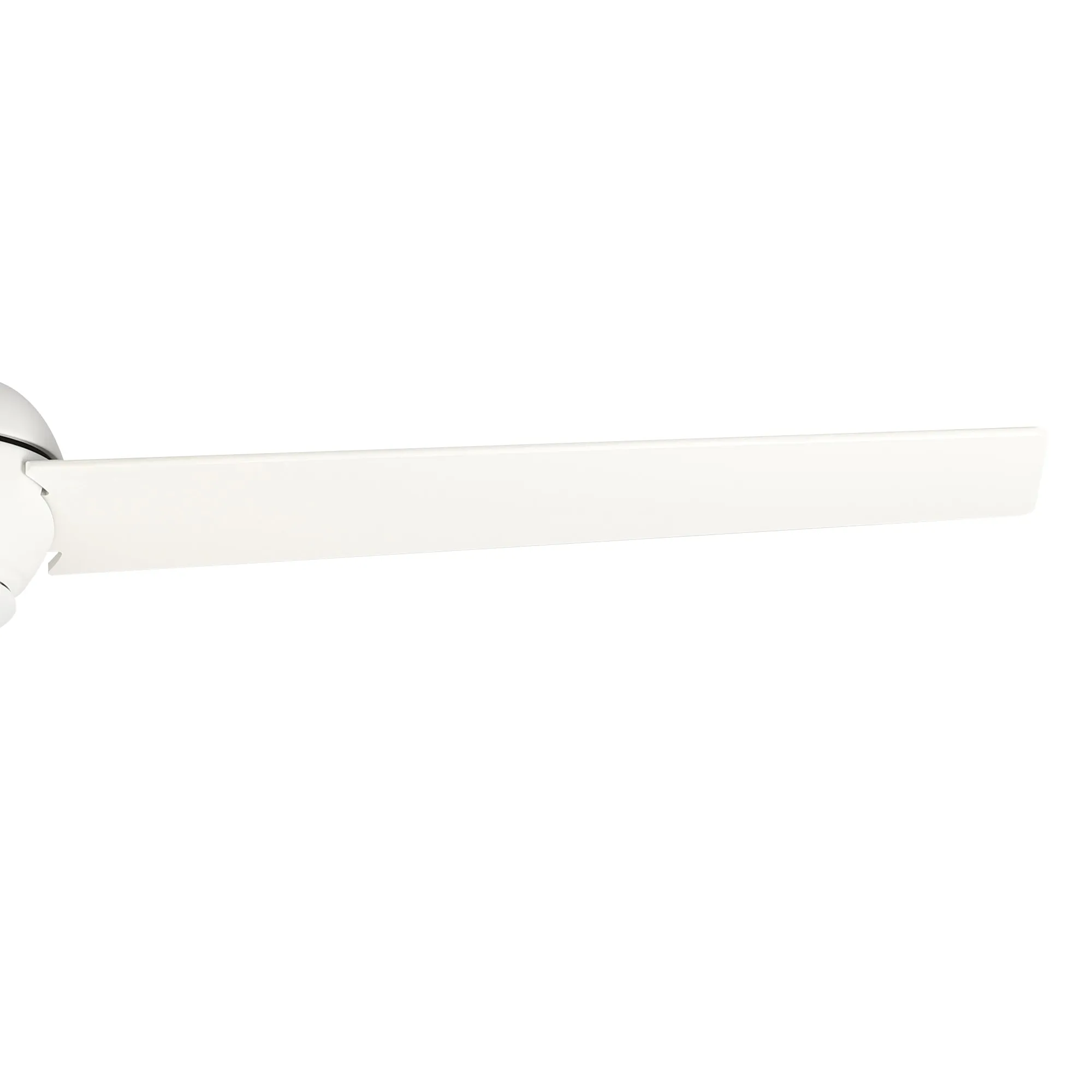 KENDRICK 52 inch 3-Blade Ceiling Fan with LED Light Kit & Remote Control - White/White