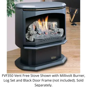 Kingsman 28-inch Freestanding Vent Free Firebox FVF350
