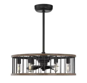 Kona 8 Light Fan D'lier