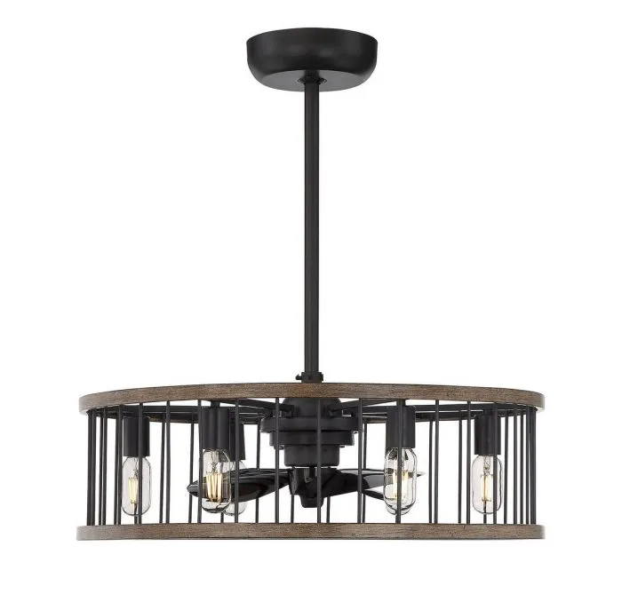 Kona 8 Light Fan D'lier