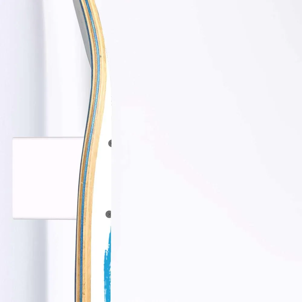 Lips and Tongue Skateboard With White Background | One Deck | Skateboard Wall Art