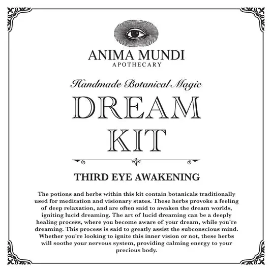 LUCID DREAMING KIT : Pineal Gland Awakening Herbs