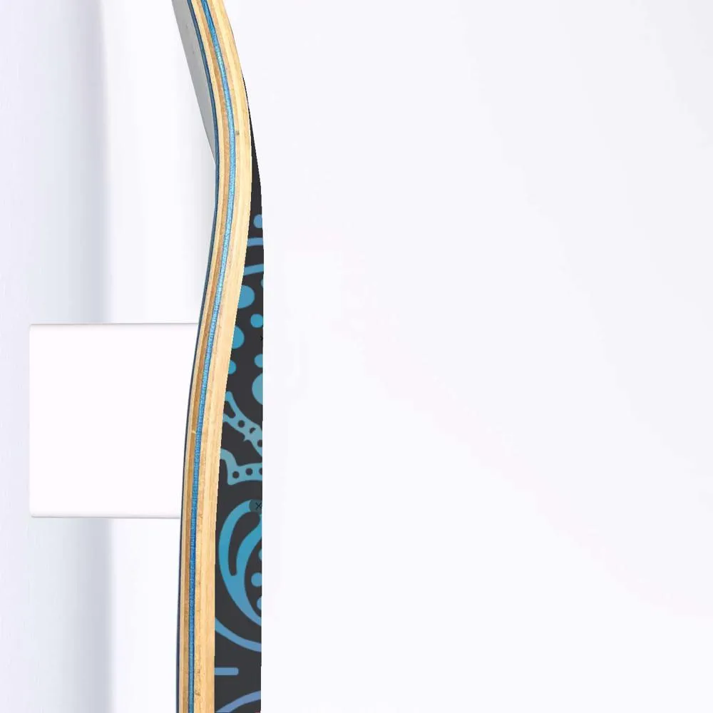 Mandala Skateboard Wall Art