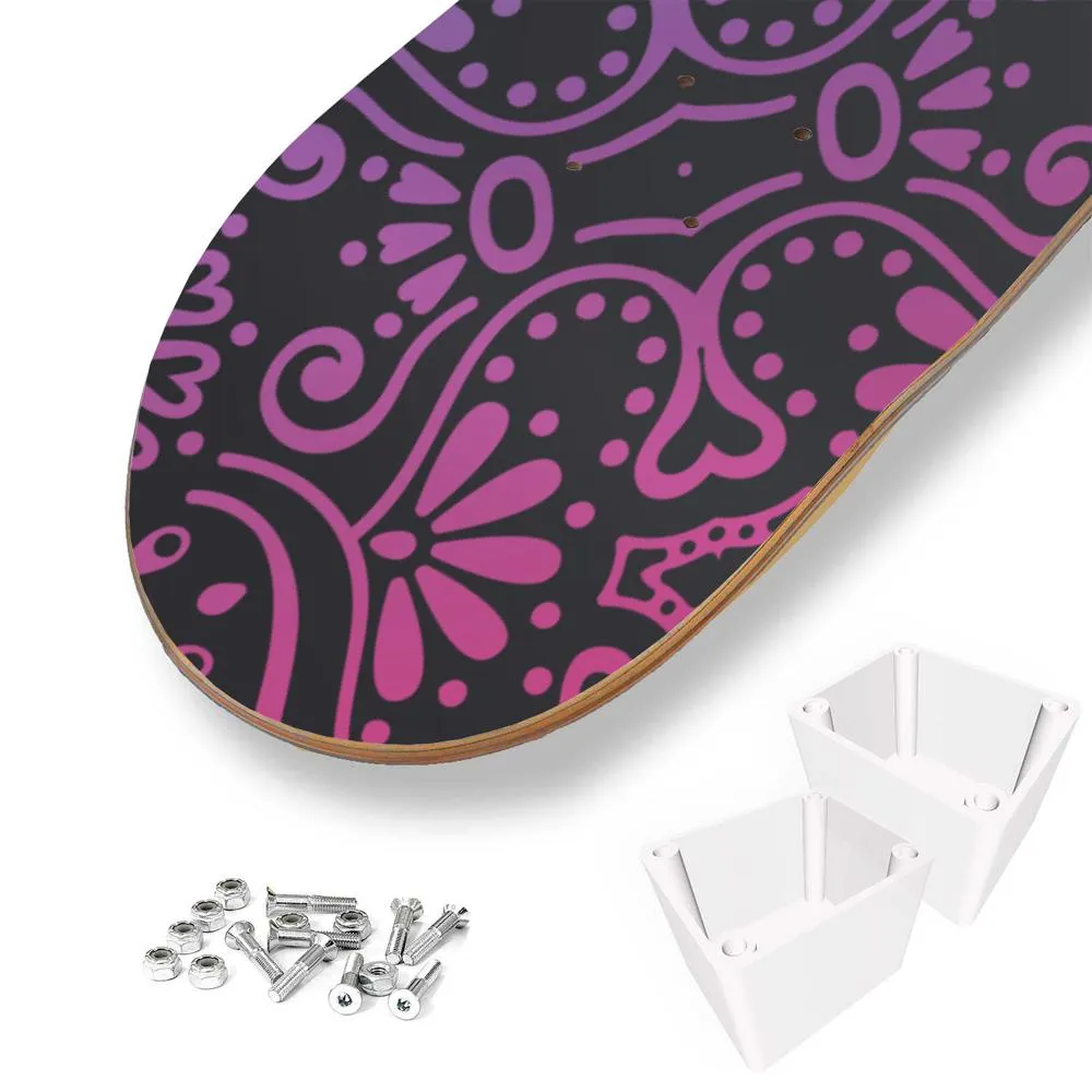 Mandala Skateboard Wall Art
