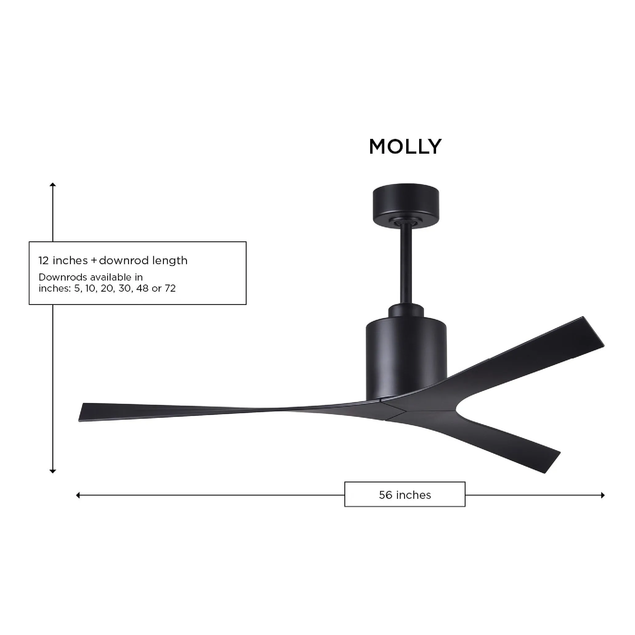Molly Outdoor Ceiling Fan