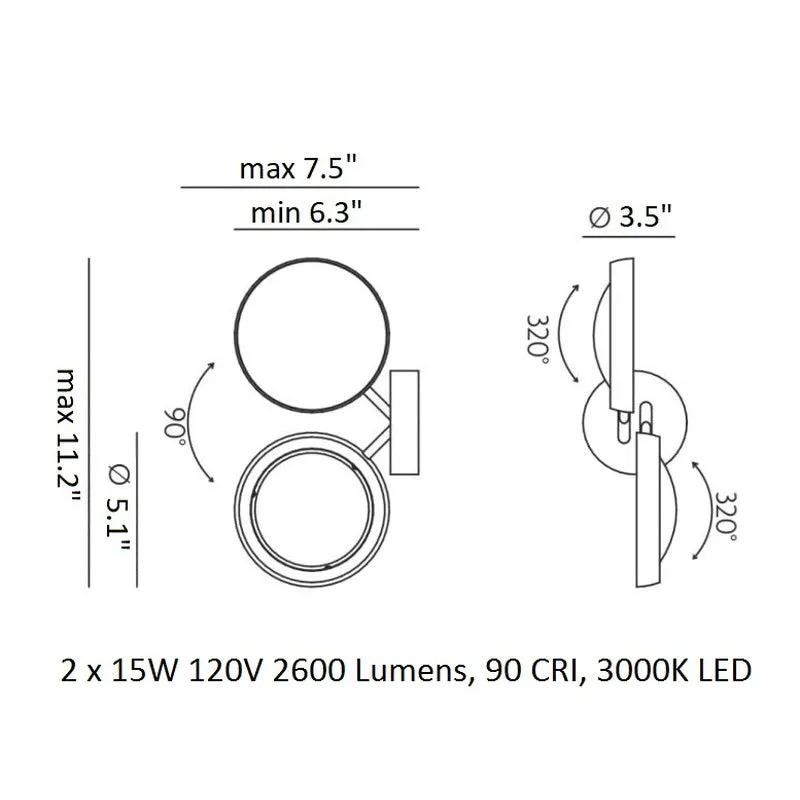 Nautilus Wall Light