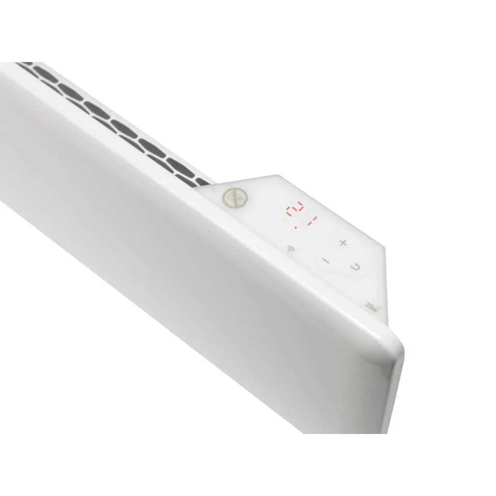Nobo NTL4R20-FS40 2kW White Wi-Fi Panel Heater with Castors