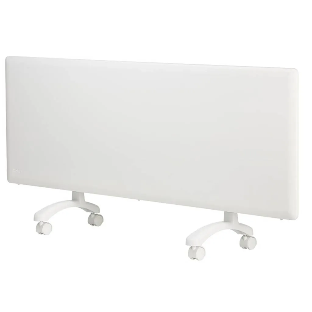 Nobo NTL4R20-FS40 2kW White Wi-Fi Panel Heater with Castors