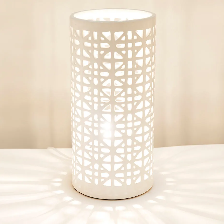 Oprah Table Lamp - White