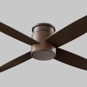 Oslo 52" Hugger Ceiling Fan - Oiled Bronze