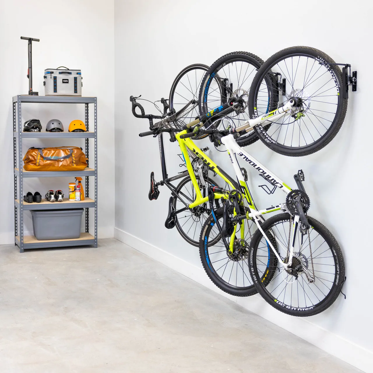 OUTLET | Swivel Mount Bike Storage Rack | Garage Wall Hook
