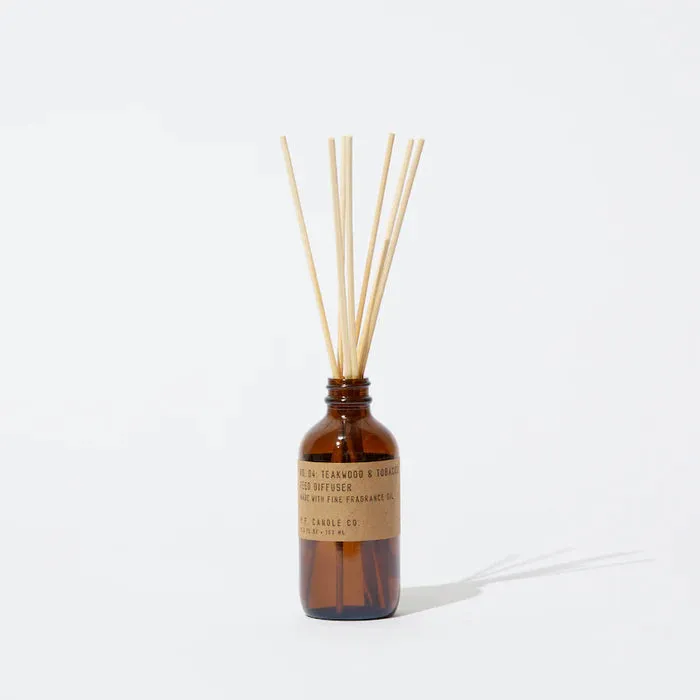 PF Candle - Reed Diffuser | Teakwood & Tobacco