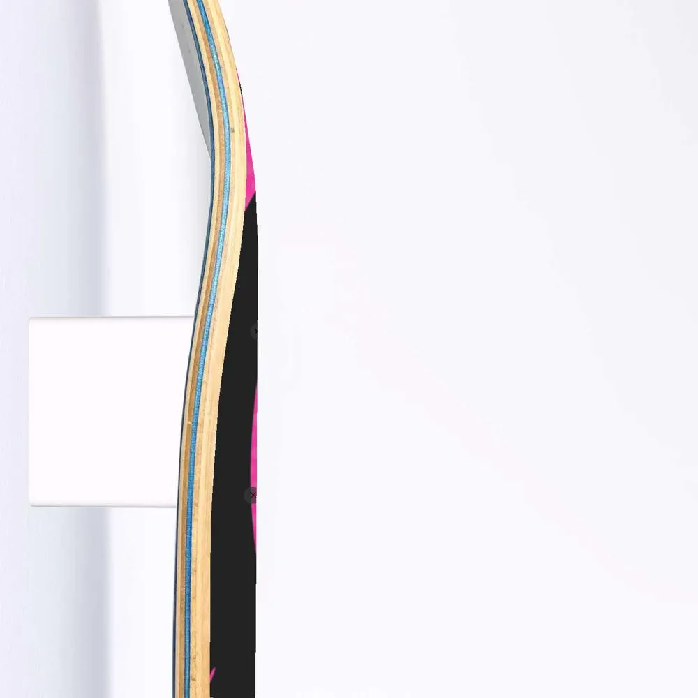 Pop art Girl in Distress Skateboard Wall Art