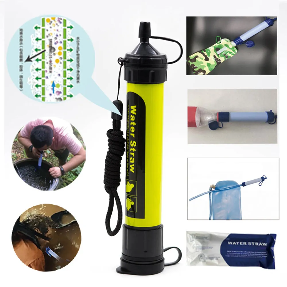 Portable Water Filter Hiking, Camping, Traveling Emergency Preparedness