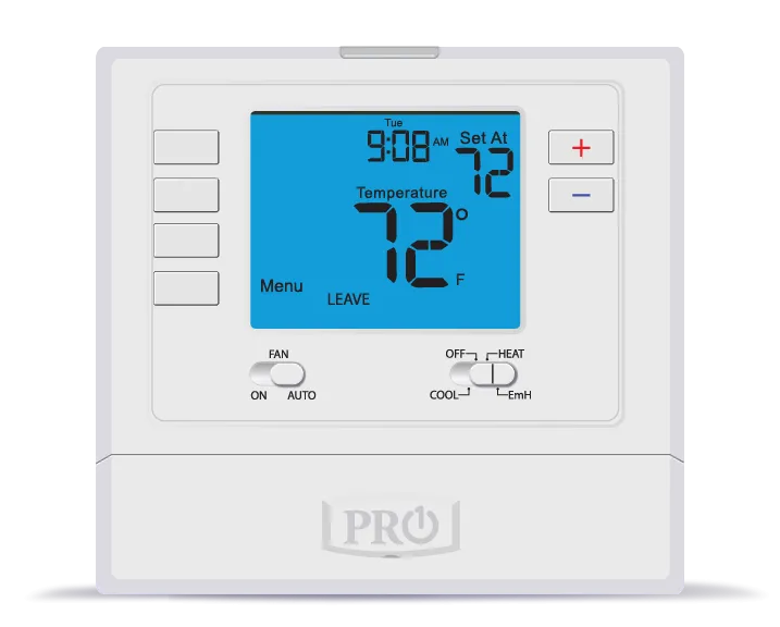 Pro1 IAQ T725 - 7 Day Programmable Thermostat - 2H/1C