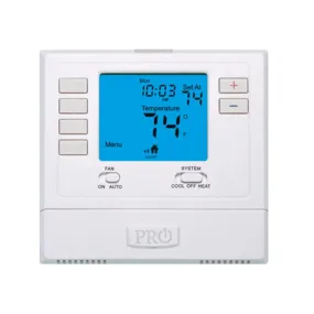 Pro1 T715 Multi-Stage Programmable 2H/2C Digital LCD Thermostat