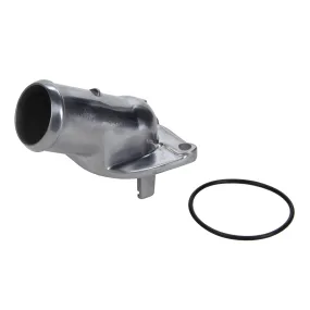 PRW INDUSTRIES 90 Degree Water Neck 1-1/2" ID Hose Replacement Aluminum -Polished - GM LS-Series