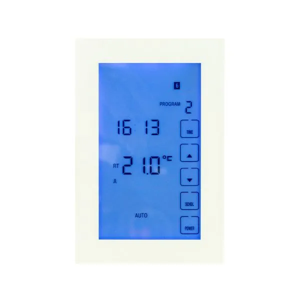 Radiant Premium WIFI Enabled Underfloor Heating Thermostat White - Vertical