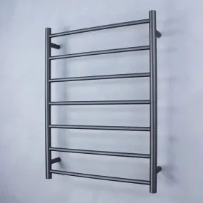 Radiant Round 7 Bar Heated Rail 600mmx800mm Gun Metal