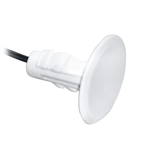 Remote Wall Sensor, White Flush, 12" Lead, Works with any HBX Thermostat
