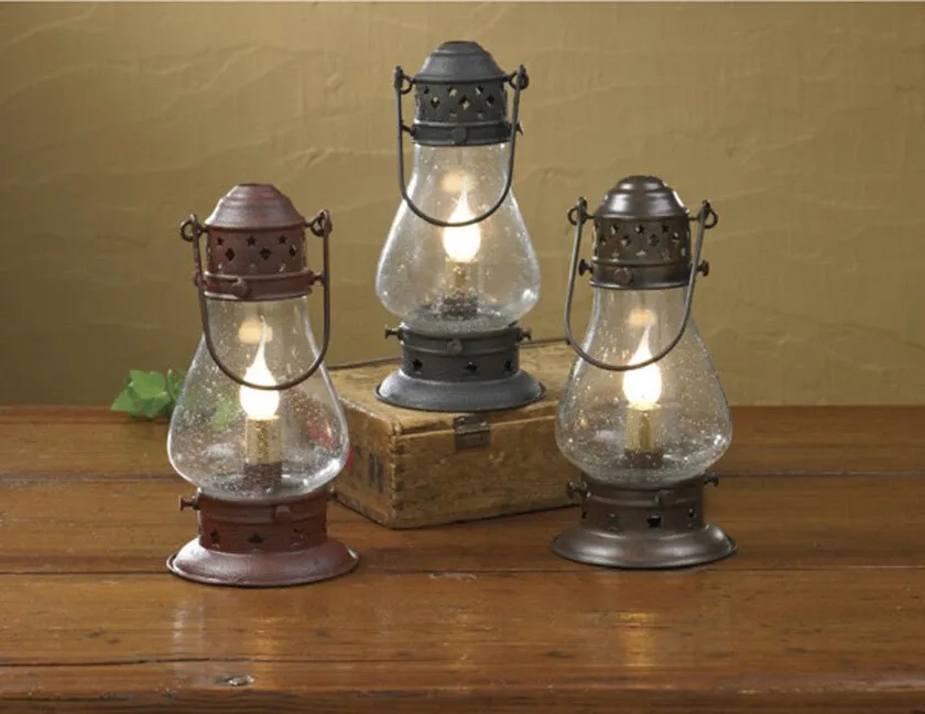 Rustic Copper 9.5" Tall Onion Lamp
