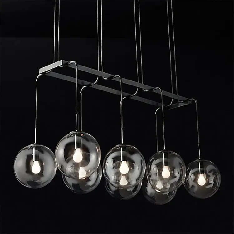 SAVA| Molecule Hall Living Room Restaurant Suspension Light Fixtures Minimalist Design Glass Ball Chandelier