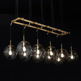 SAVA| Molecule Hall Living Room Restaurant Suspension Light Fixtures Minimalist Design Glass Ball Chandelier