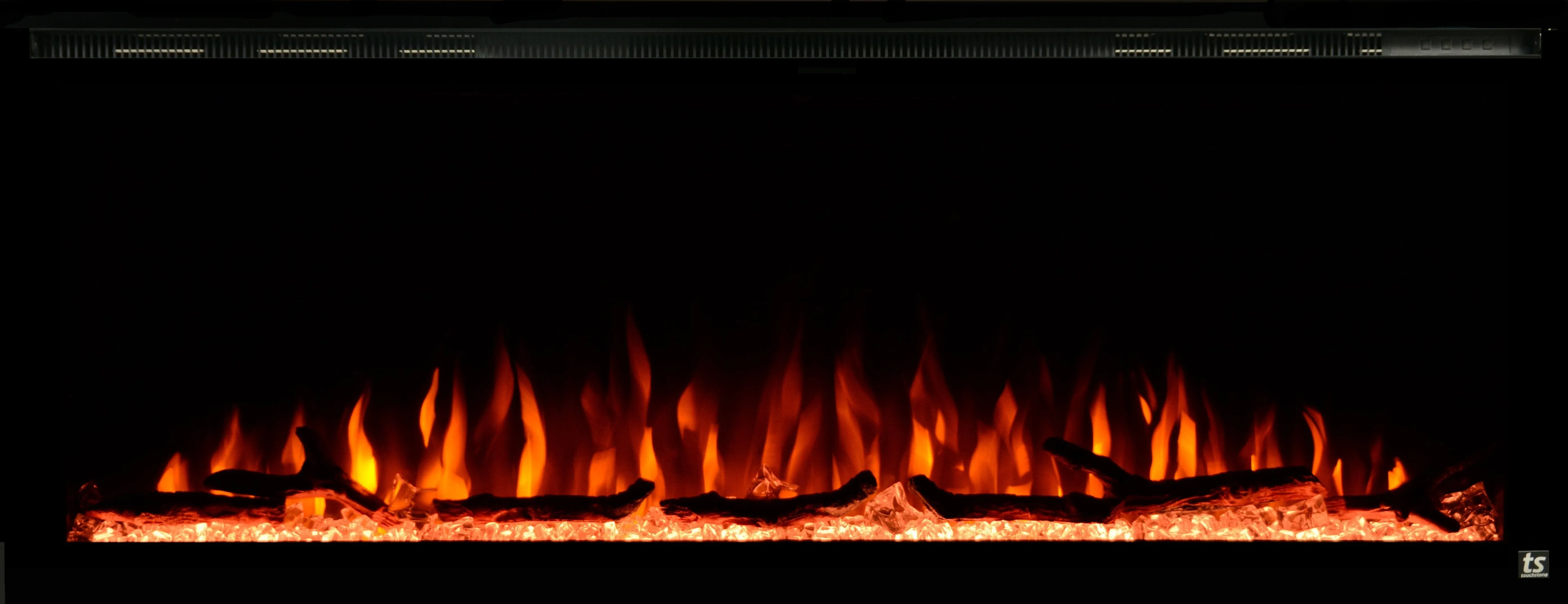 Sideline Elite 72 Inch Refurbished Recessed Electric Fireplace