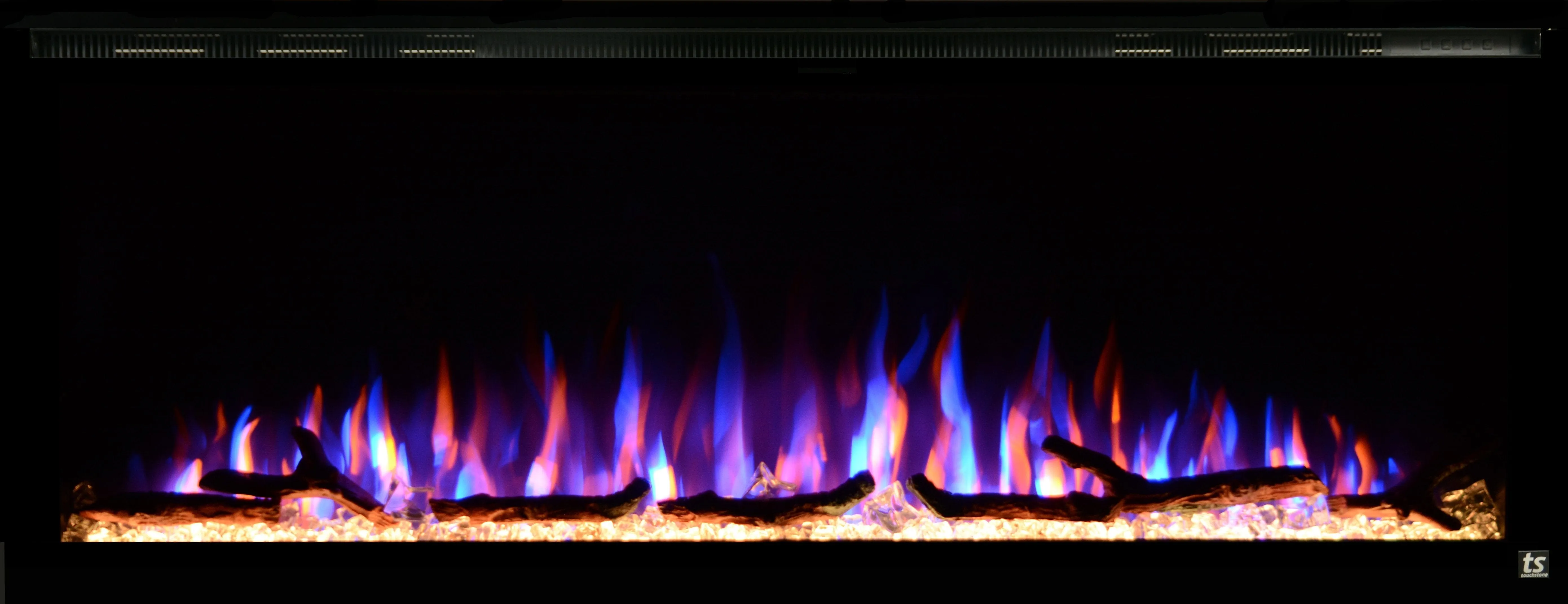 Sideline Elite 72 Inch Refurbished Recessed Electric Fireplace