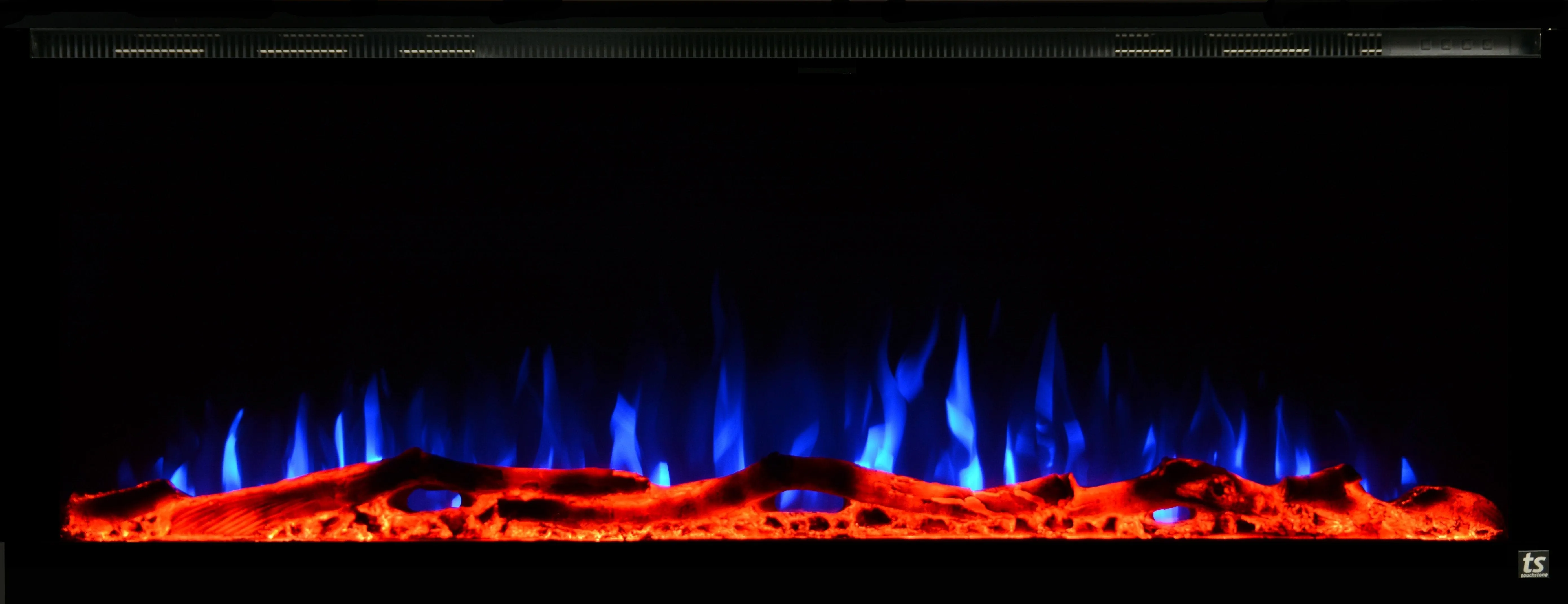 Sideline Elite 72 Inch Refurbished Recessed Electric Fireplace