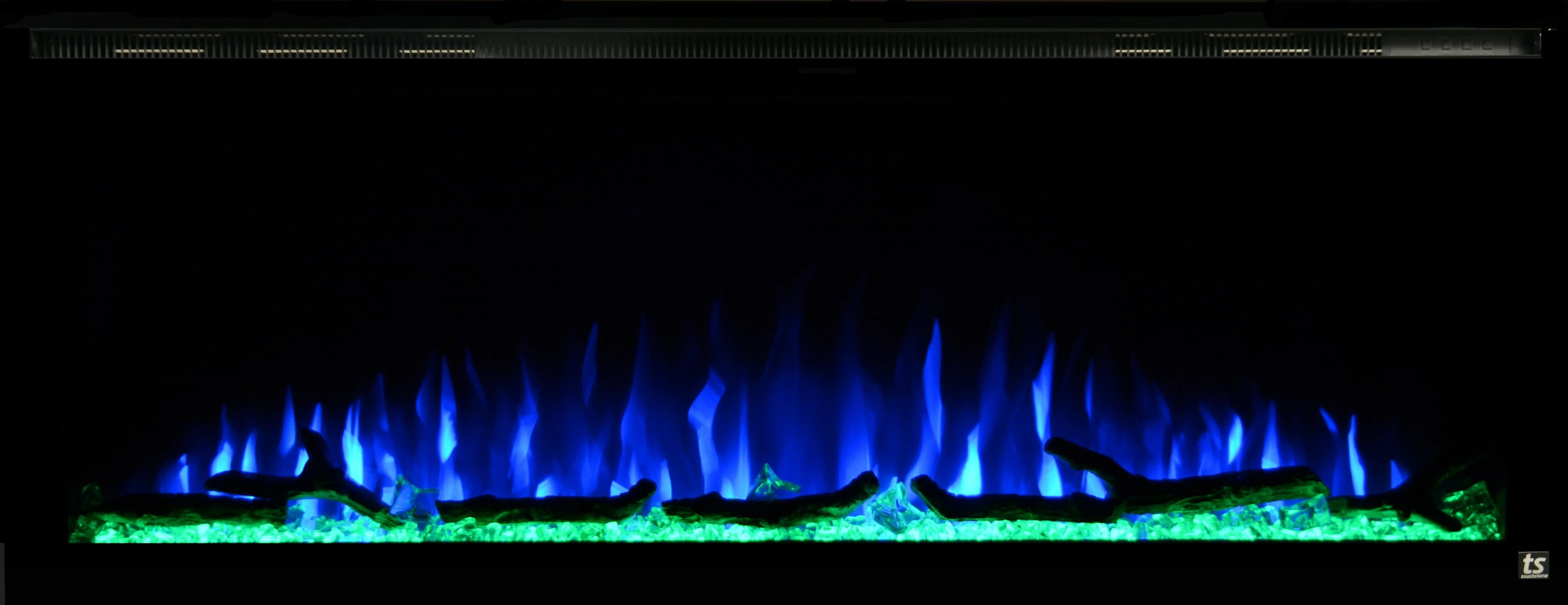 Sideline Elite 72 Inch Refurbished Recessed Electric Fireplace