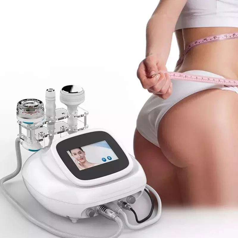 Skin Tightening Ultrasound RF Vacuum Cavitation Physiotherapy Hip Lift Body Reformer Liposuction Ultrasound Machine