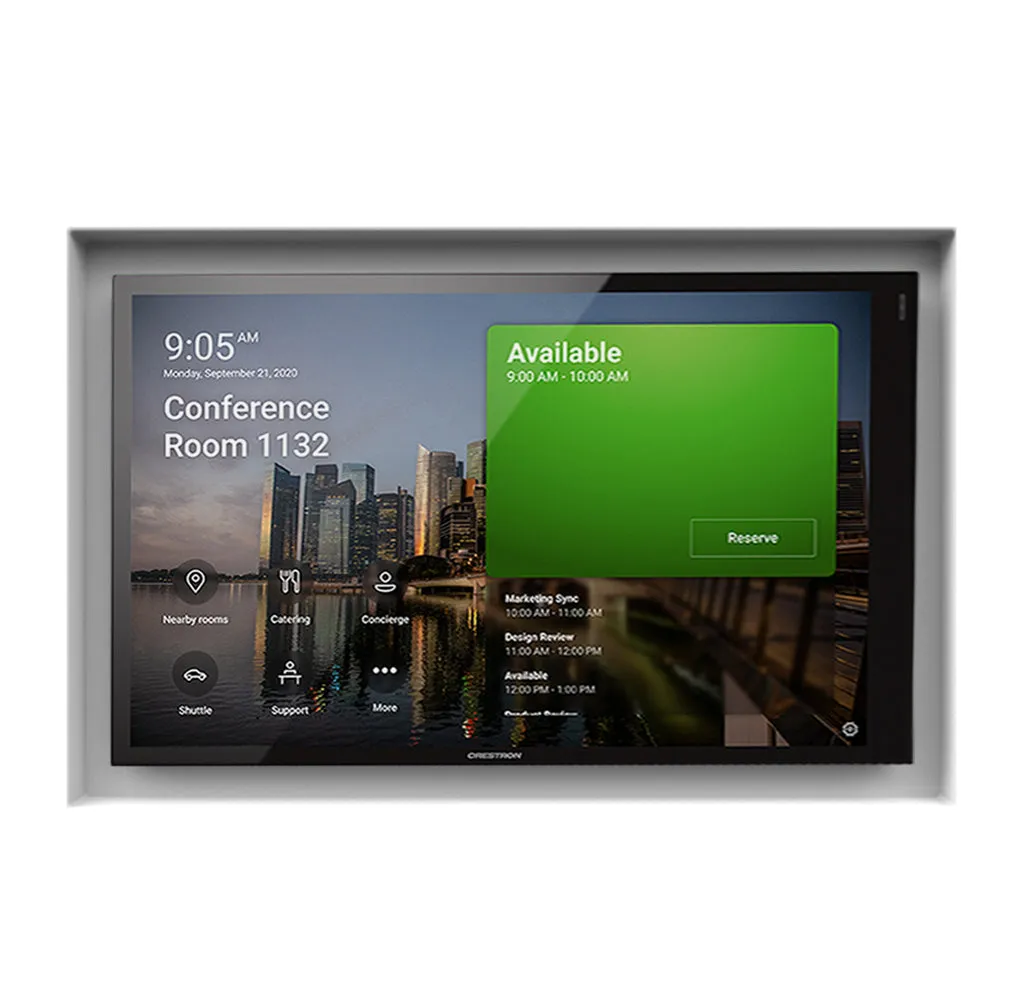 SLA-TPCT10-375 10" Touch Panels Crestron 70 Series Mount | Flush In-Wall Mount