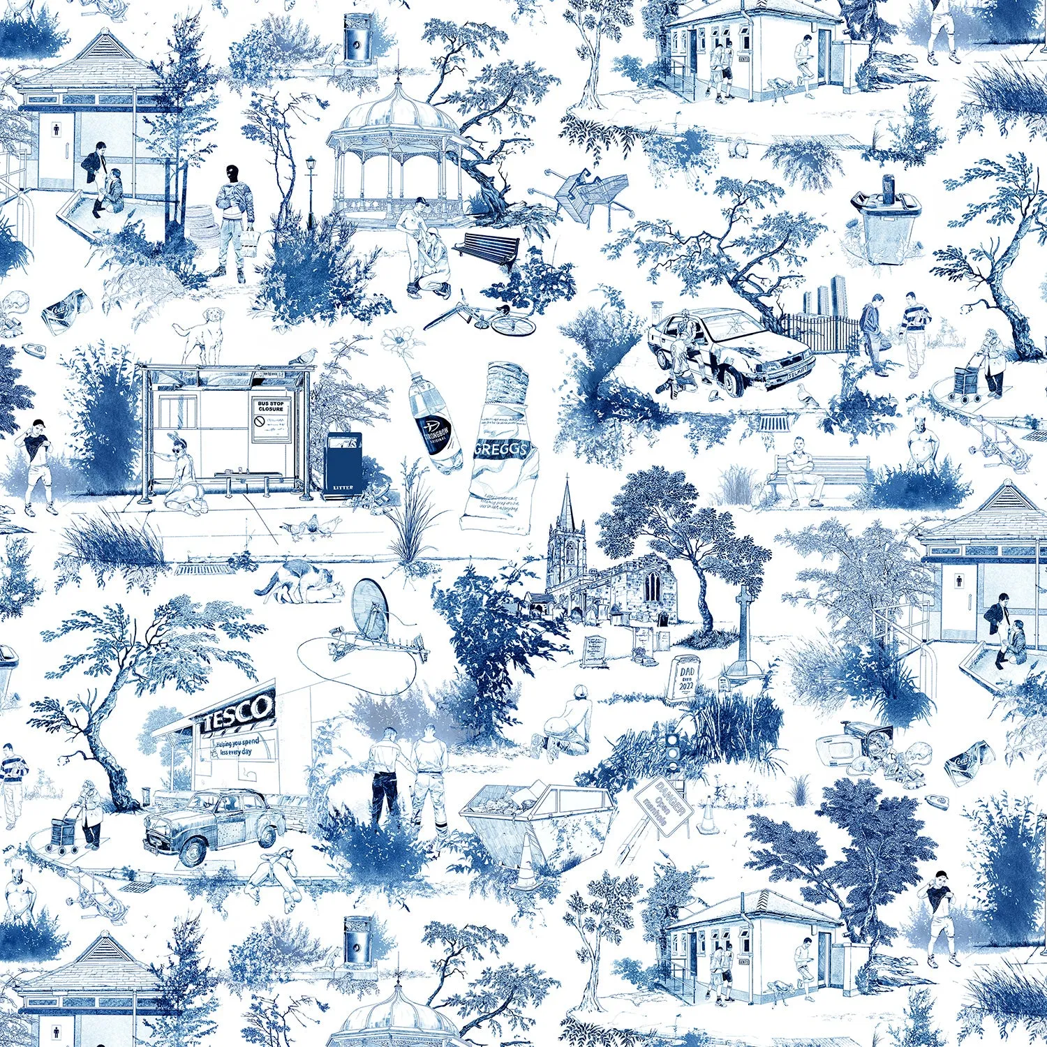 SMART BARNETT TABLECLOTH