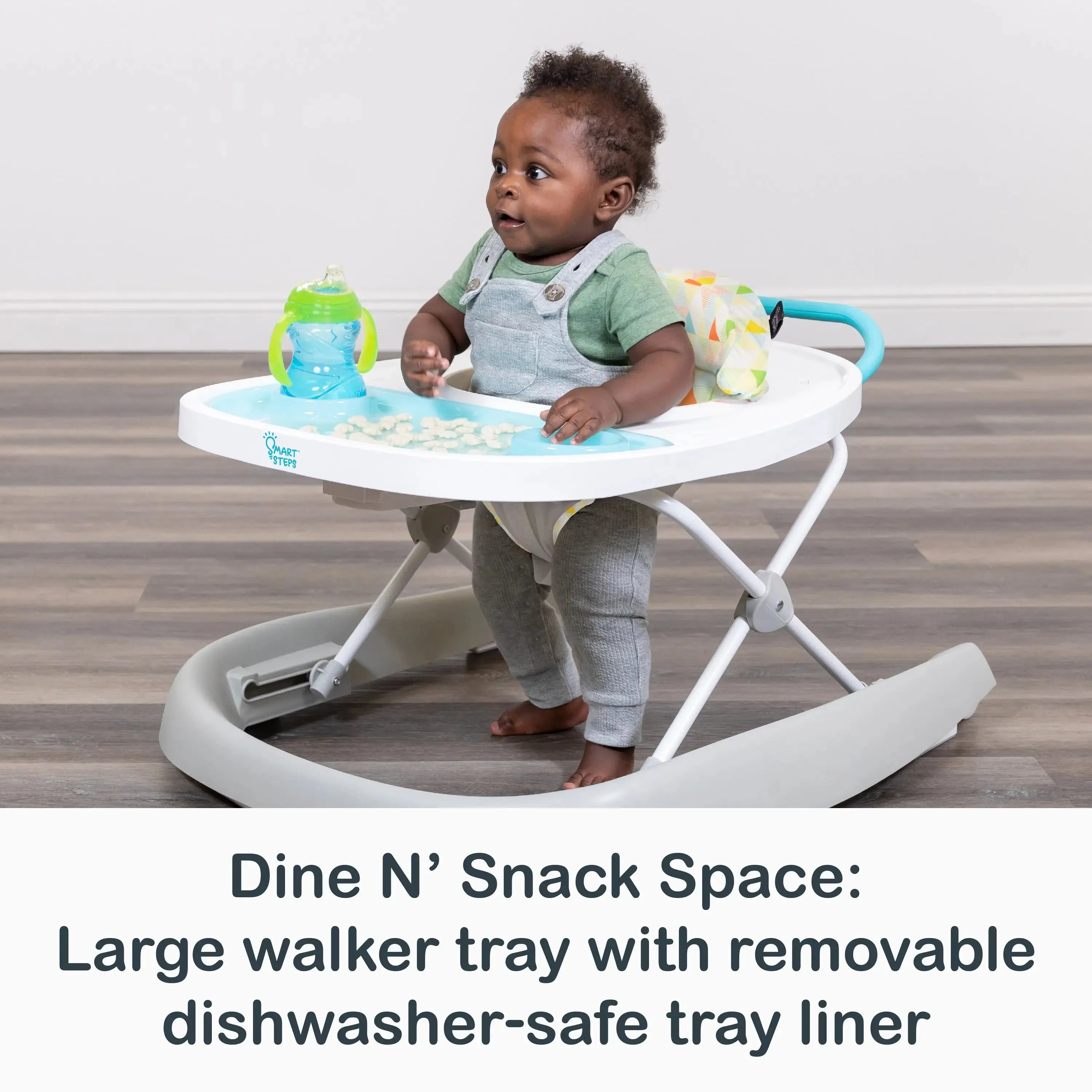 Smart Steps® by Baby Trend Dine N’ Play 3-in-1 Feeding Walker - Harmony Fun