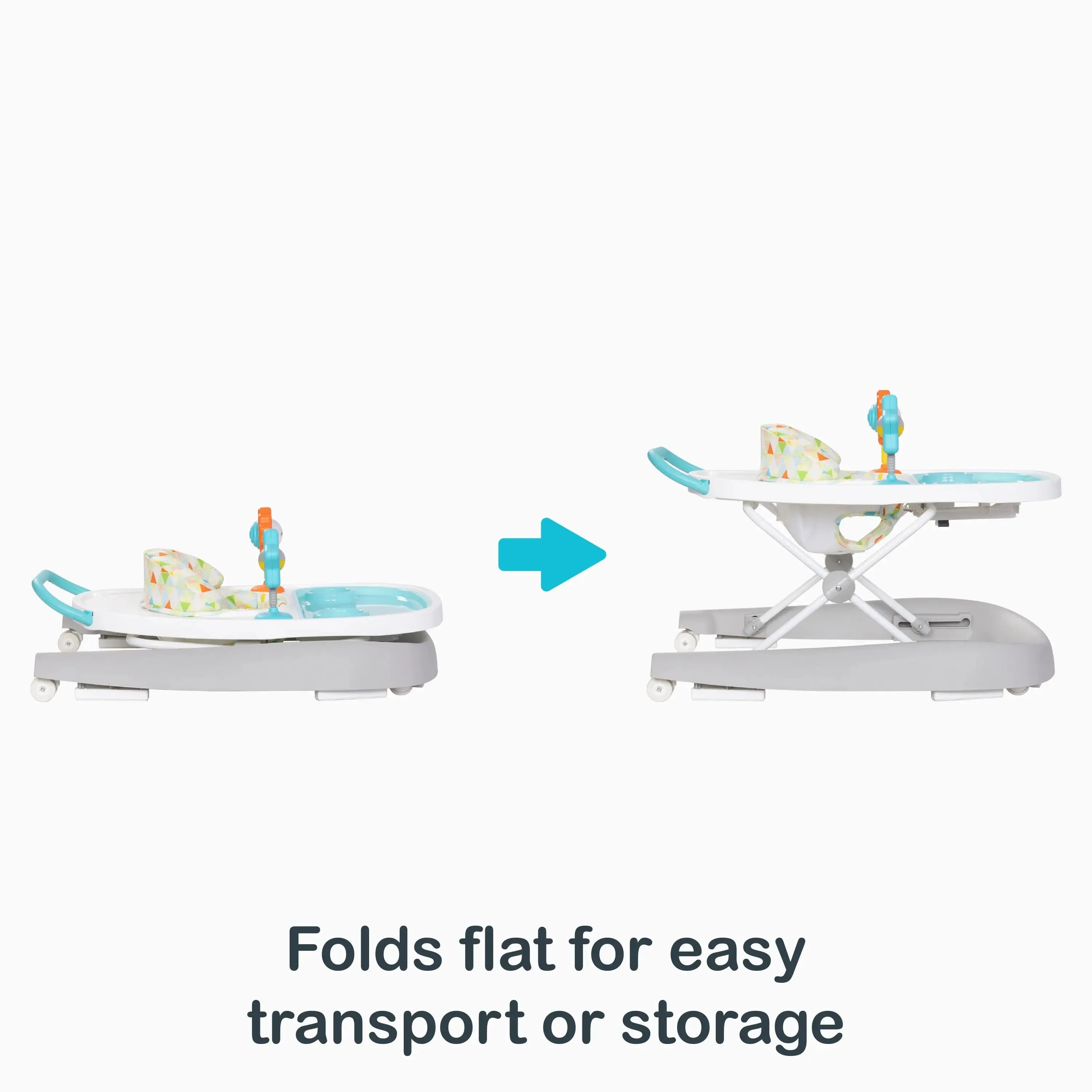 Smart Steps® by Baby Trend Dine N’ Play 3-in-1 Feeding Walker - Harmony Fun