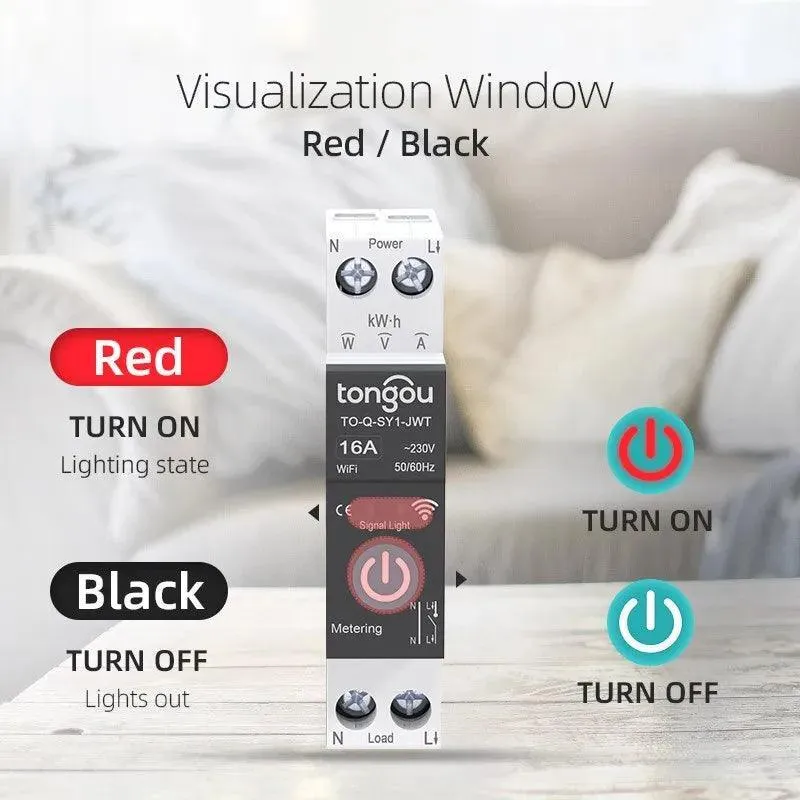 Smart WiFi Circuit Breaker: Wireless Smart Home Automation Solution