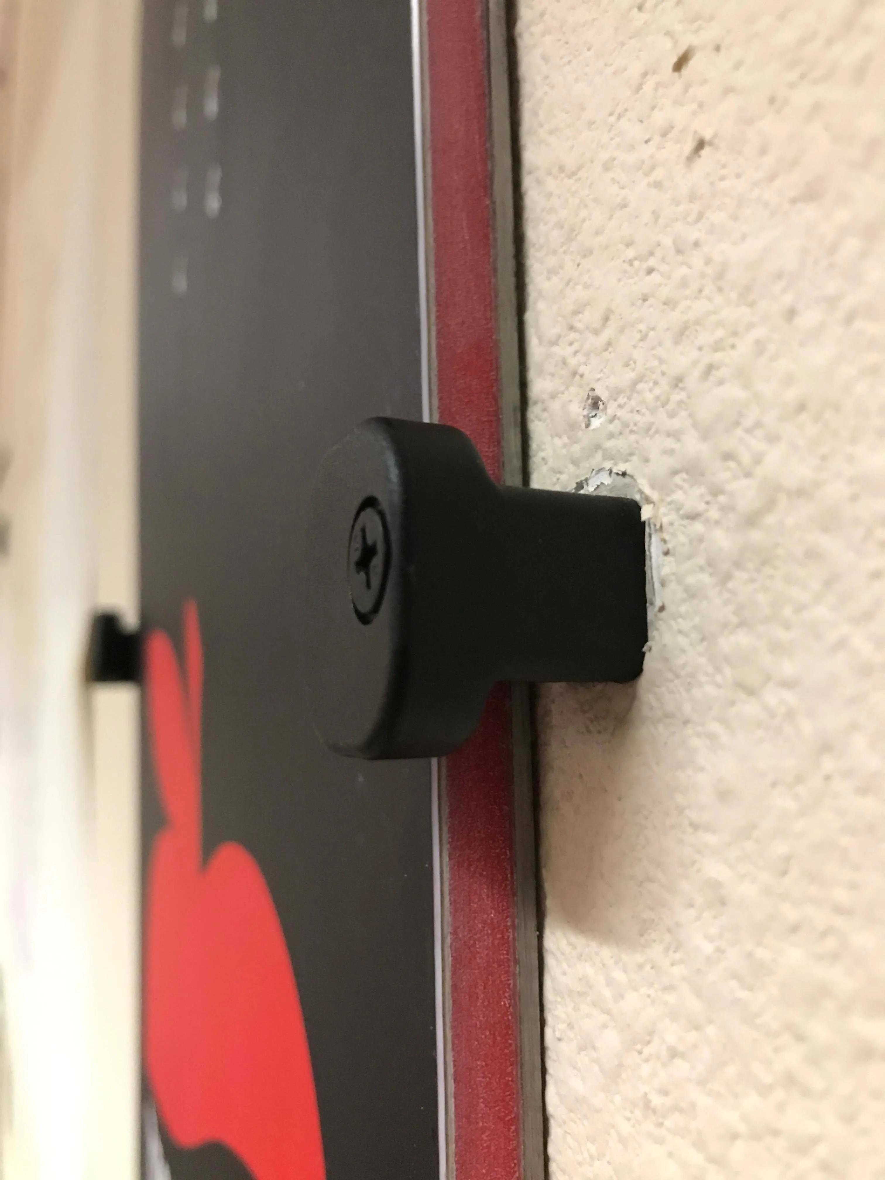 Snowboard Offset Mounts Wall Hanging System / for One Board