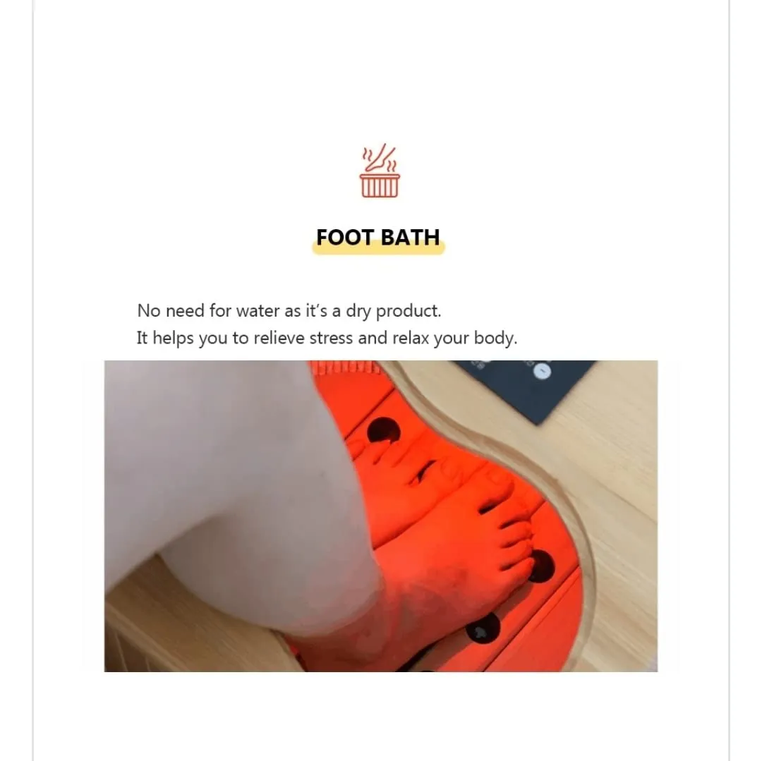 Special Bundle: 2 EVERJOY Dry Heated Infrared Foot Bath Without Water
