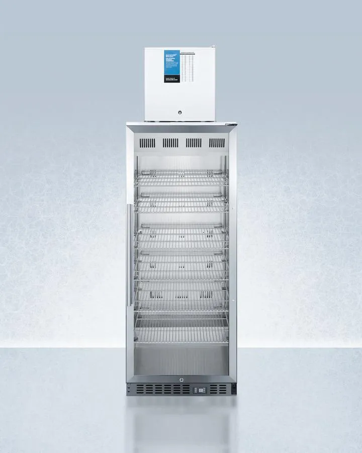 Summit ACR1151FS24LSTACKPRO 24" Wide All-refrigerator/all-freezer Combination