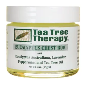 Tea Tree Therapy Eucalyptus Chest Rub 2oz