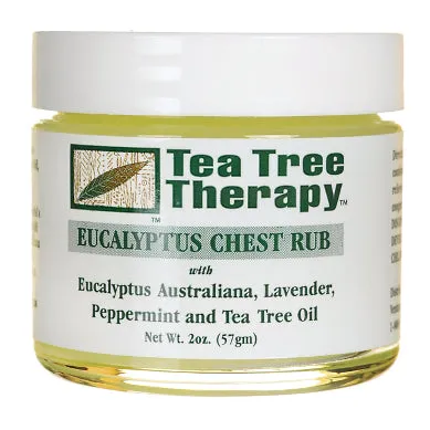 Tea Tree Therapy Eucalyptus Chest Rub 2oz