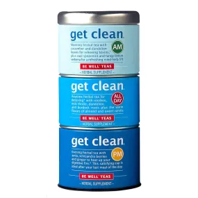 The Republic of Tea Get Clean Stackable Tea Tin 42 Ct.