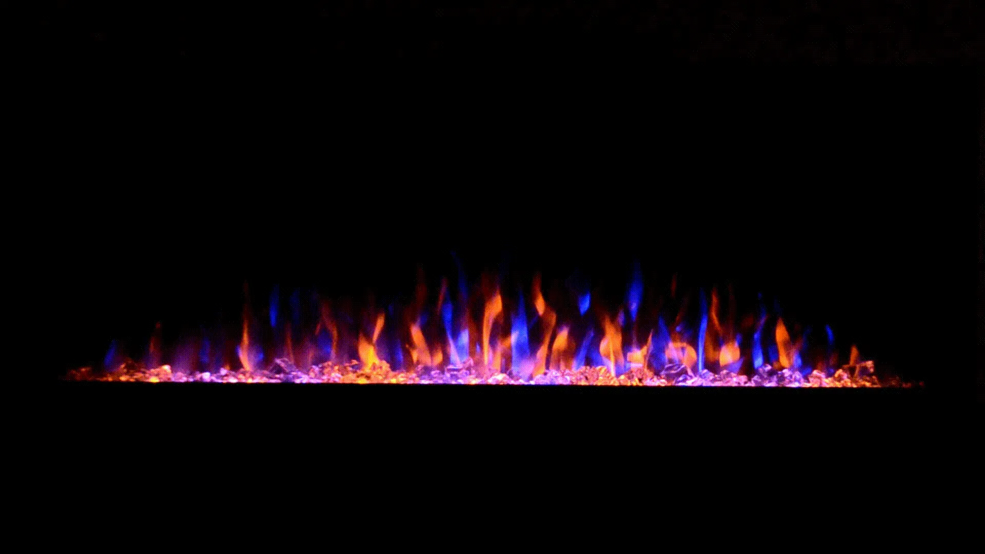 The Sideline 50 Inch Recessed Smart Electric Fireplace 80004