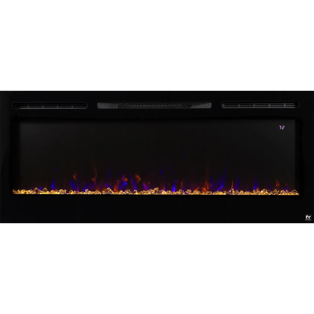 The Sideline 50 Inch Recessed Smart Electric Fireplace 80004