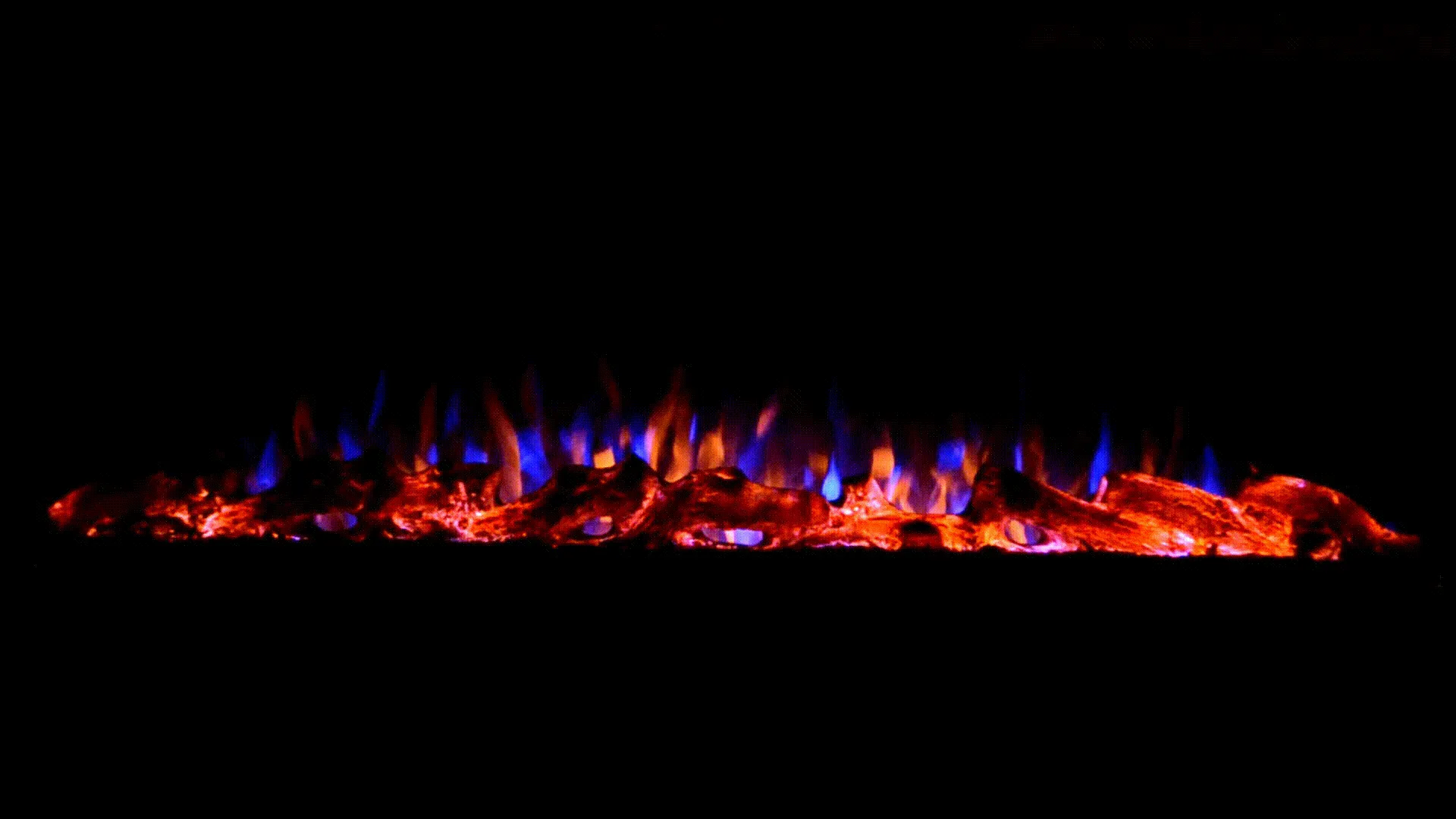 The Sideline 50 Inch Recessed Smart Electric Fireplace 80004
