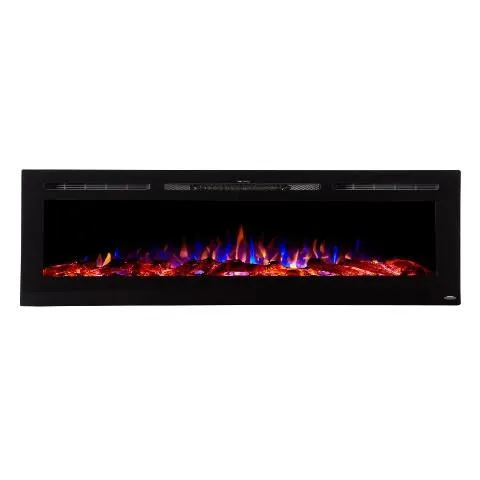The Sideline 72 Inch Recessed Smart Electric Fireplace 80015