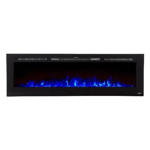 The Sideline 72 Inch Recessed Smart Electric Fireplace 80015