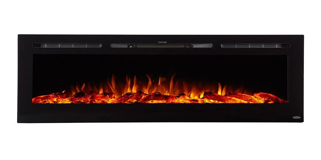 The Sideline 72 Inch Recessed Smart Electric Fireplace 80015