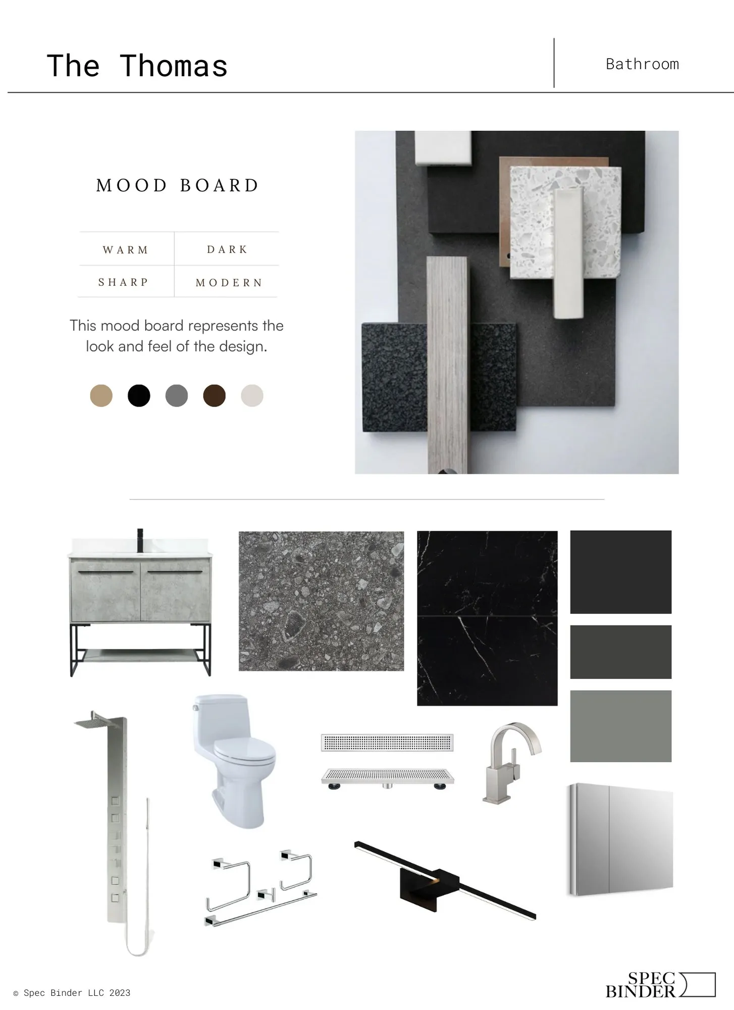 The Thomas Bathroom Design